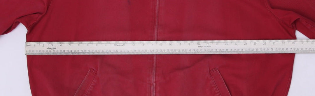 Vintage 90s Ralph Lauren Red Harrington Jacket Size XL | Migration_Jackets - View 13 | Fashion Rerun