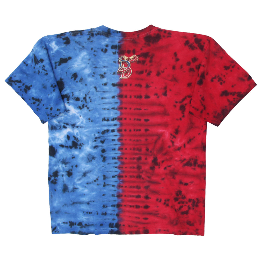 Vintage Universal Studios Islands of Adventure Dueling Dragons tie-dyed T-shirt