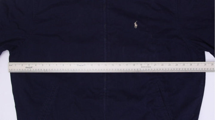 Vintage Polo By Ralph Lauren 100% Cotton Zip Up Harrington Jacket