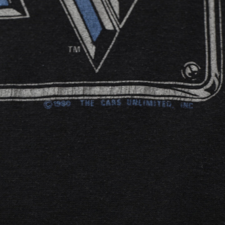 Vintage Ladies 1980 Cars "The Cars On The Road" Concert T-Shirt Black M | Migration_T-Shirts - Detail View | Fashion Rerun