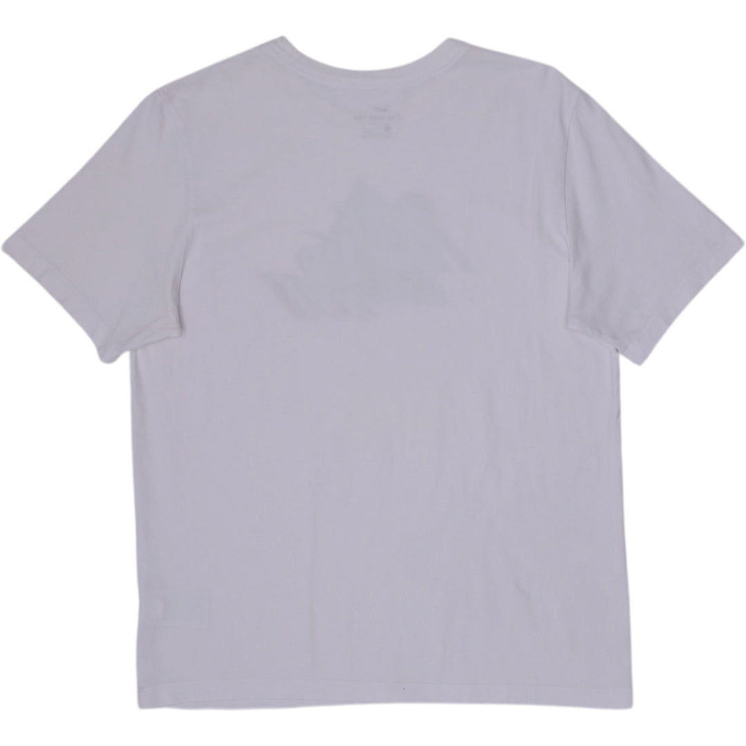 Mens Nike Air T-Shirt White Graphic Logo Tee Size L