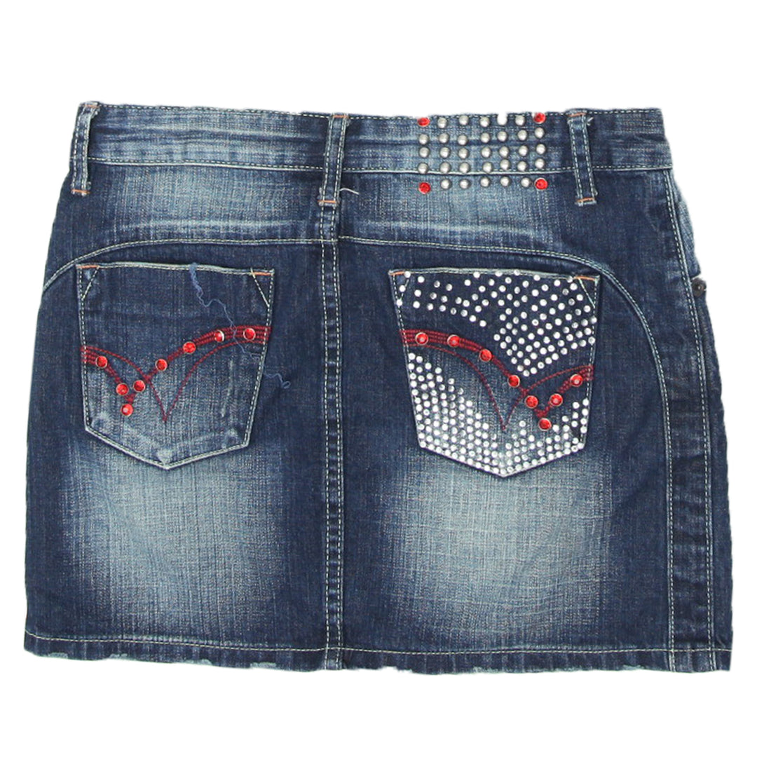 Y2K Denim Mini Skirt