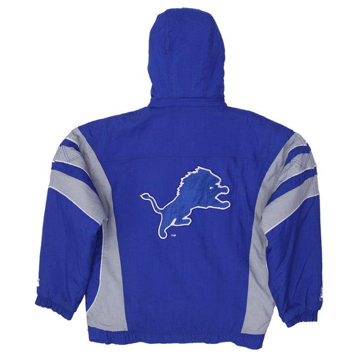 Vintage 90’s Detroit Lions Starter NFL Pro Line Pullover Hooded Jacket