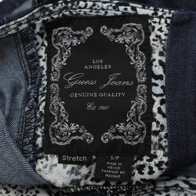 Y2K Ladies Guess Jeans Lace Corset Denim Top Size S | Migration_Y2K Tops - Back View | Fashion Rerun