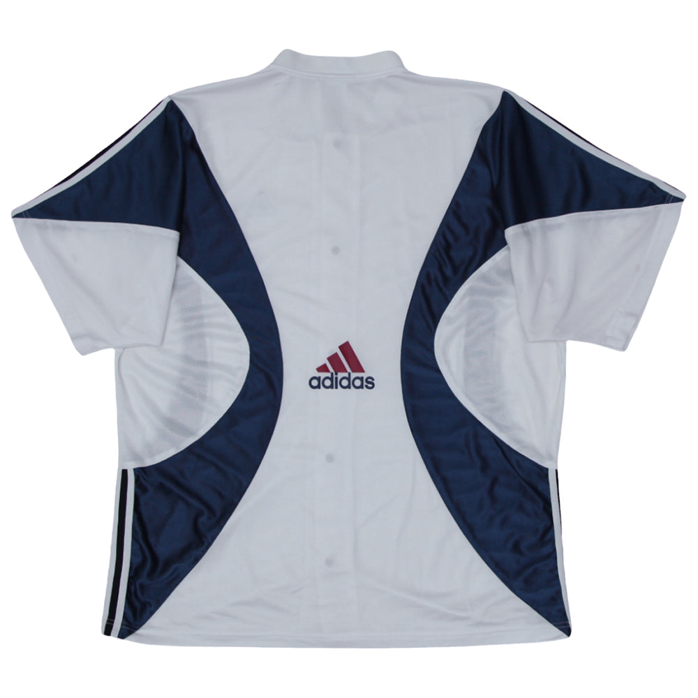 Vintage 90's Adidas Short Sleeve Button Up Jacket XL - Fashion Rerun Vintage Migration_Jacket