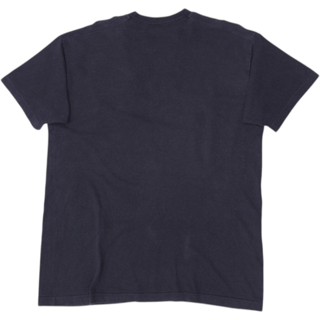 Vintage Fruit of the Loom ER T-Shirt Black Graphic Made In USA Single Stitch XL | Migration_T-Shirts - Side V | Fashion Rerun