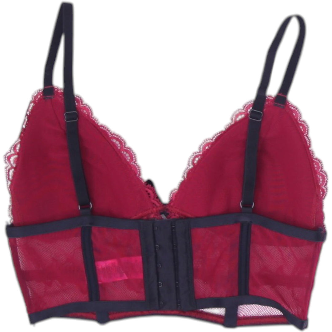 Y2K Ladies La Senza Lace Adjustable Straps Top Size S/P