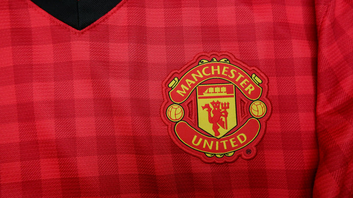 Mens Nike Manchester United Red Short Sleeve Football Shirt 2012/13 Home Jersey