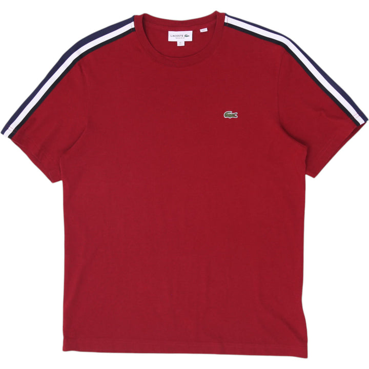 Mens Lacoste Crewneck Short-Sleeve T-Shirt Size L