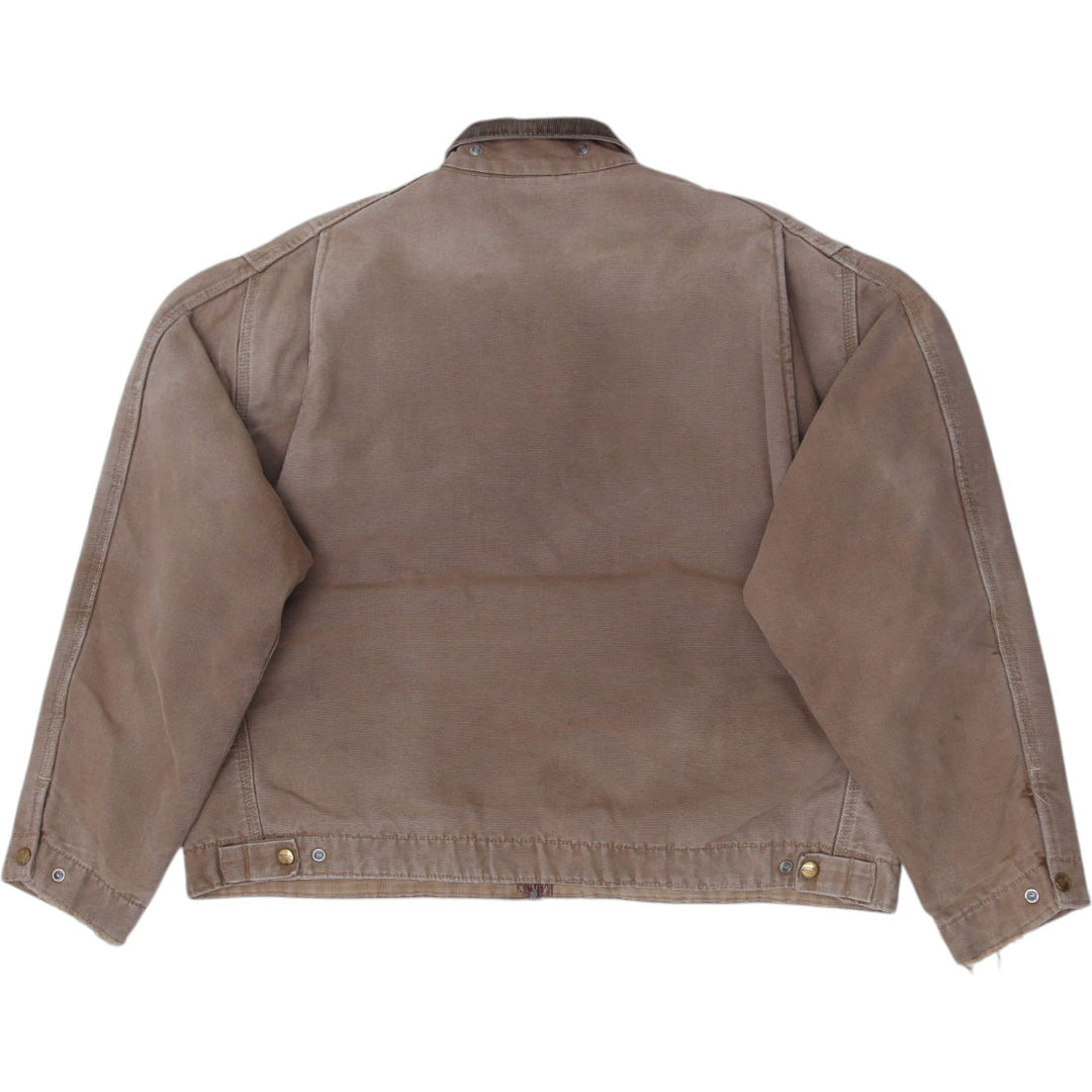 Vintage 1970’s Mens Tan Carhartt Detroit Jacket Size XL | Migration_Jackets WW Collection - Side View | Fashion Rerun