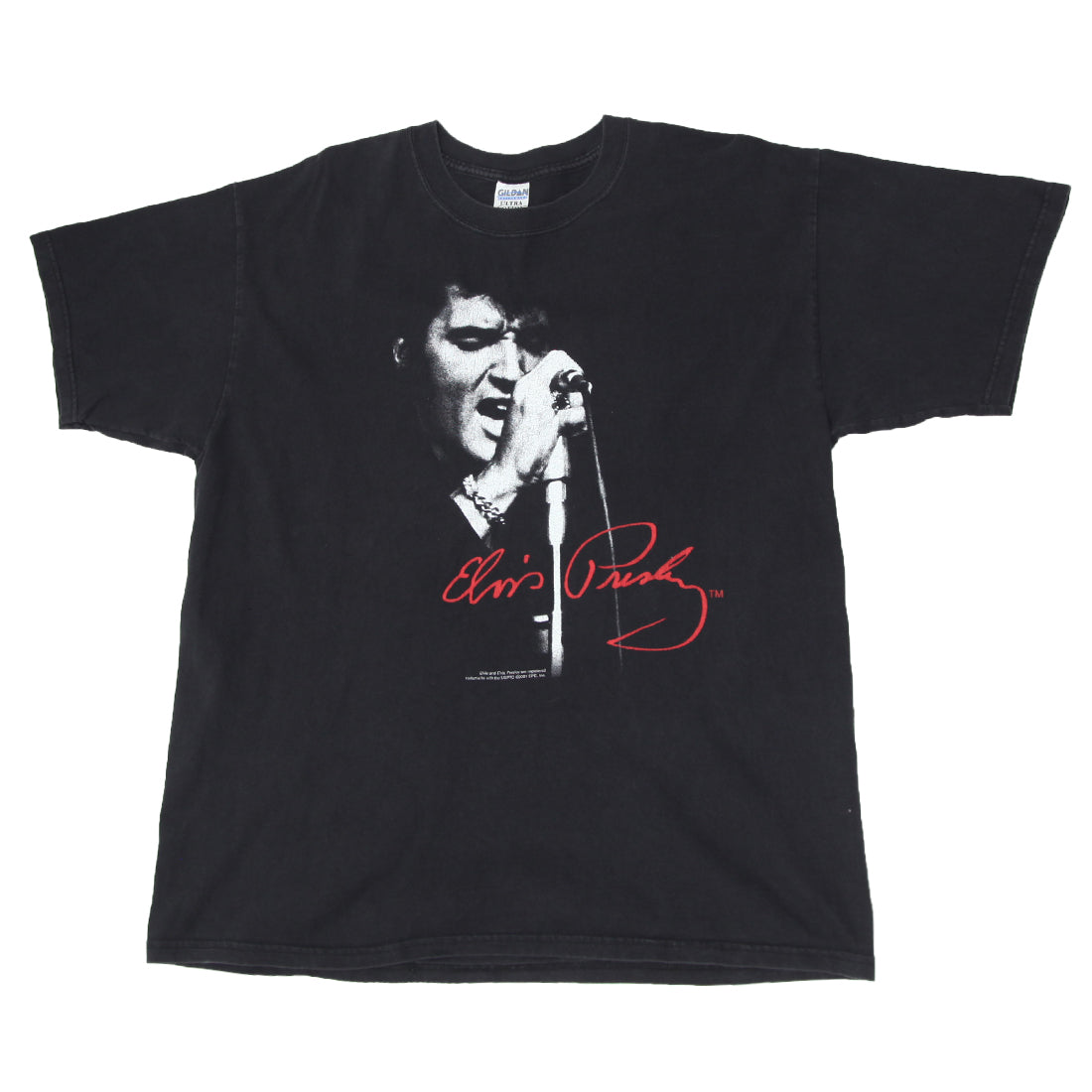 Shop Vintage 2001 Elvis Presley Black Short Sleeve T-Shirt
