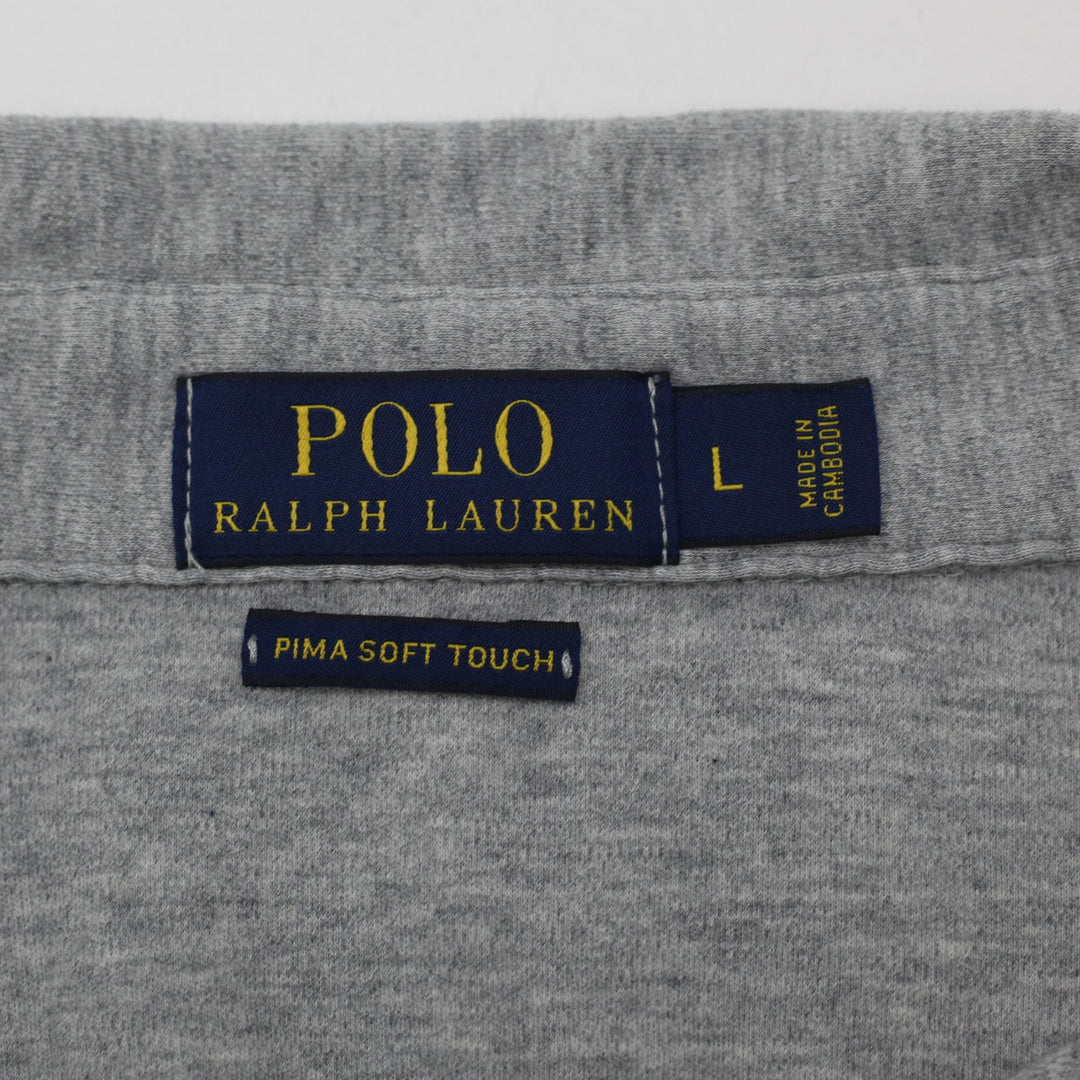 Mens Ralph Lauren Pima Soft Touch Polo T-Shirt Size L