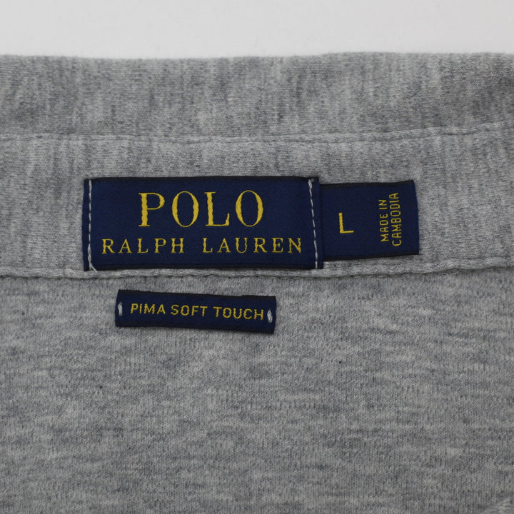 Mens Ralph Lauren Pima Soft Touch Polo T-Shirt Size L
