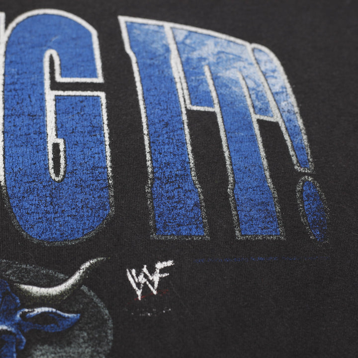 Vintage Mens 2000 WWF The Rock "Bring It" Graphic T-Shirt
