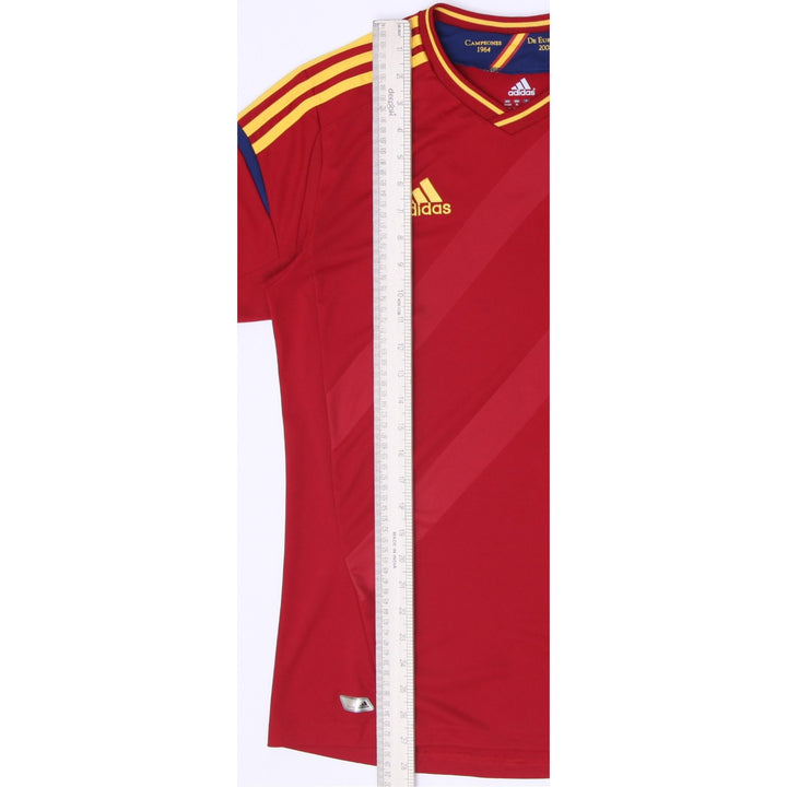 Youth Boys Spain 2011-12 Home Football Shirt Jersey Adidas Red Euro 2012 SizeXL