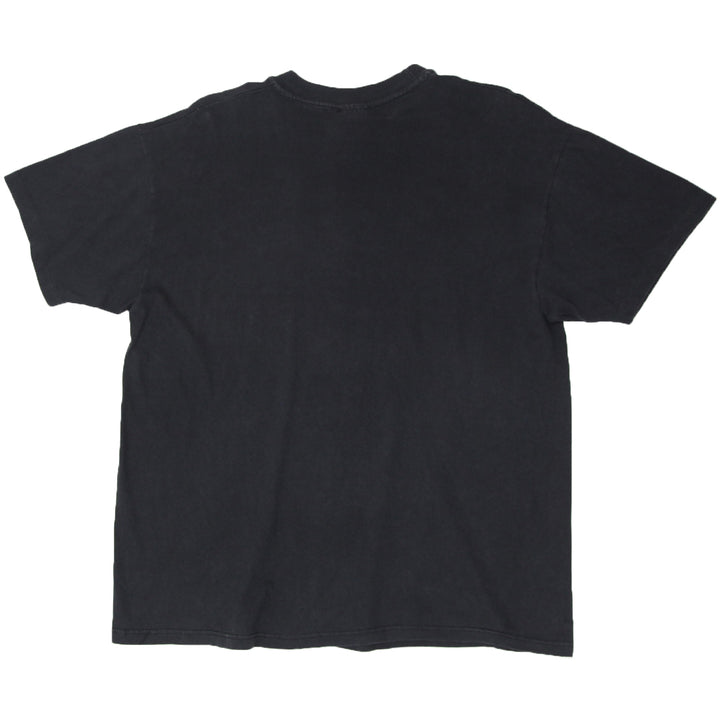 Vintage Chicago Bulls Basketball T-Shirt Single Stitch Black Hanes XL