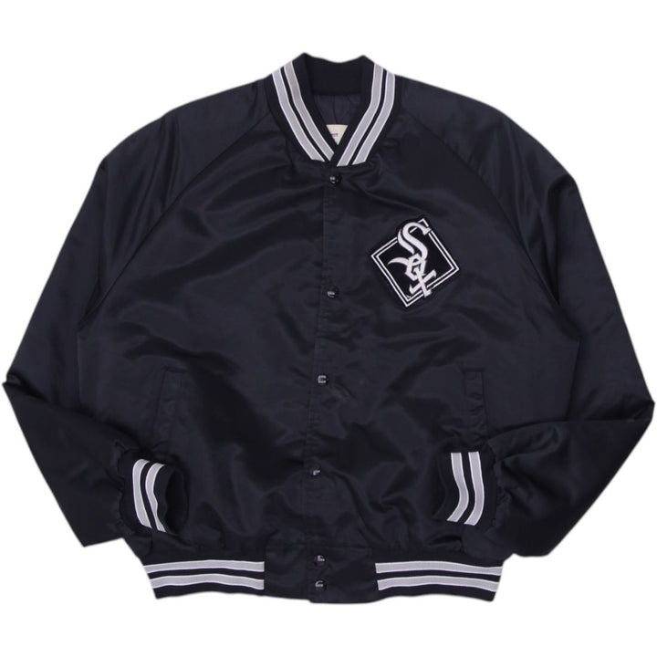 Vintage 80s Chalk Line White Sox Bomber Jacket Made in USA Size L | Migration_Jackets | Fashion Rerun