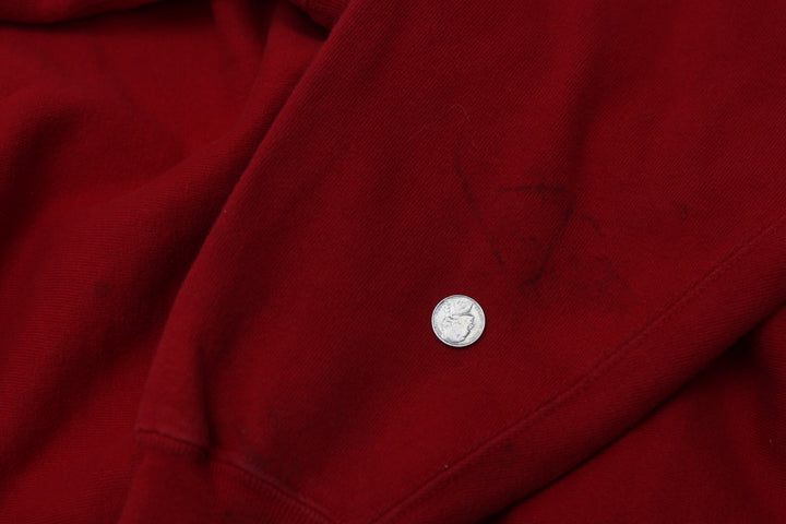 Vintage Champion Reverse Weave Red Sweatshirt | Migration_Sweatshirt JUNEEID20% - View 8 | Fashion Rerun