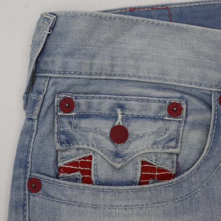 Y2K Mens True Religion Section Straight Jeans Size 36