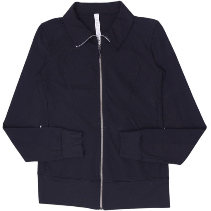 Ladies Lululemon In Stride Jacket Full Zip Luon Track Jacket Size 10