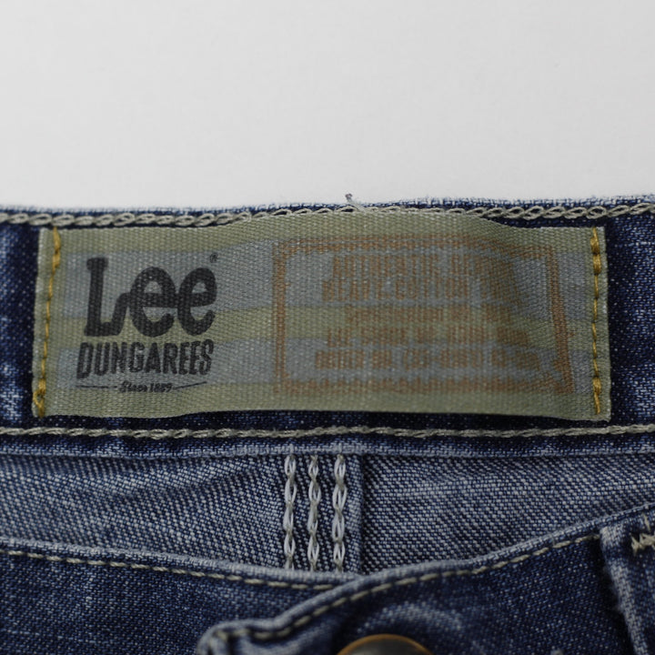 Mens Lee Dungarees Carpenter Shorts Medium Wash Jorts
