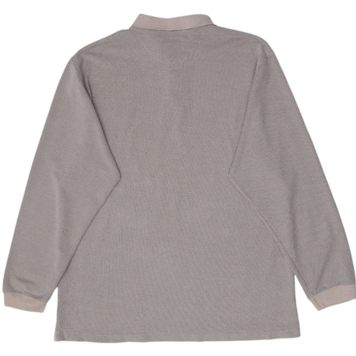 Chaps Ralph Lauren Long Sleeve Cotton Casual Polo Shirt L | Migration_T-Shirts - Side View | Fashion Rerun