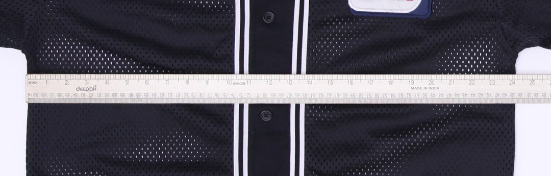 Mens Fubu Mesh Short Sleeve Baseball Jersey Size XL