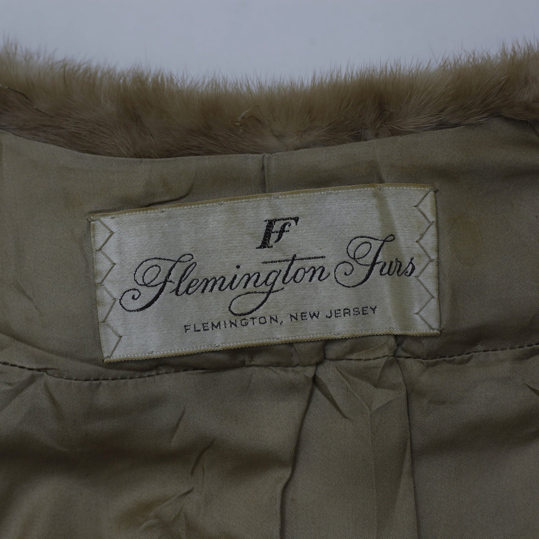 Vintage Flemington Furs Pastel Mink Stole – Mid-Century Luxury Wrap
