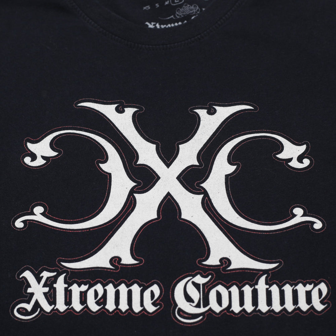 Y2K Mens Xtreme Couture Wearhouse Holiday Tour 2008 T-Shirt Size L