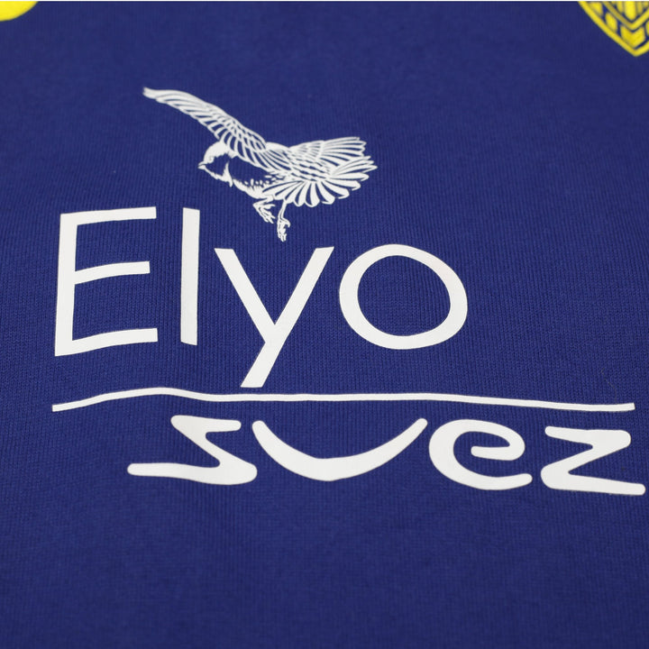 Vintage Mens 2006/07 Canterbury ASM Clermont Auvergne Elyo Suez Rugby T-Shirt