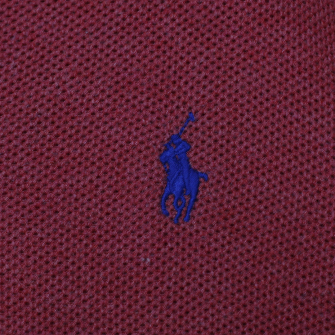 Mens Polo Ralph Lauren Quarter Zip Pima Cotton Pink Sweater M | Migration_Knitwear & Sweaters RL Collection - | Fashion Rerun