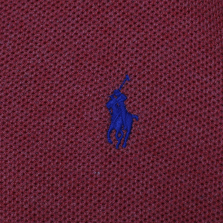 Mens Polo Ralph Lauren Quarter Zip Pima Cotton Pink Sweater M | Migration_Knitwear & Sweaters RL Collection - | Fashion Rerun