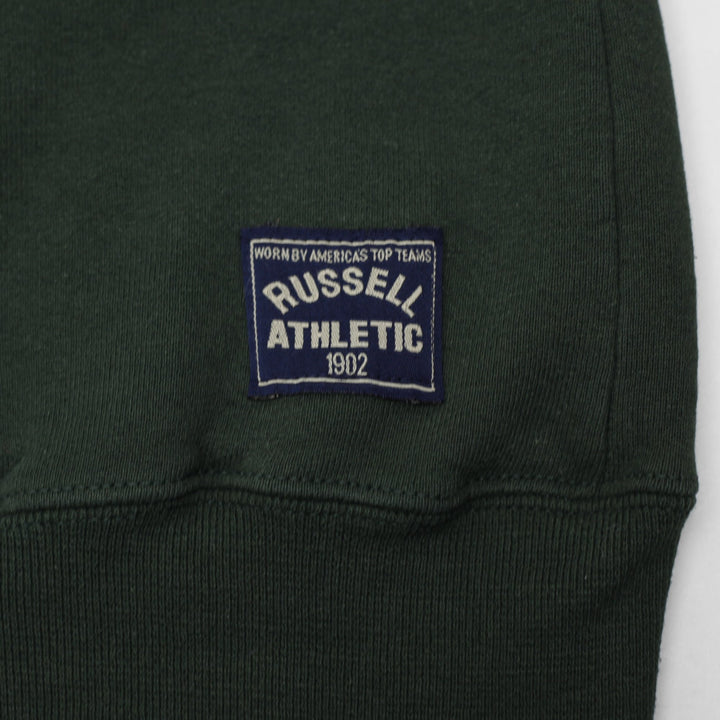Vintage 90s Russell Athletic Quarter Zip Pullover Sweatshirt Size L
