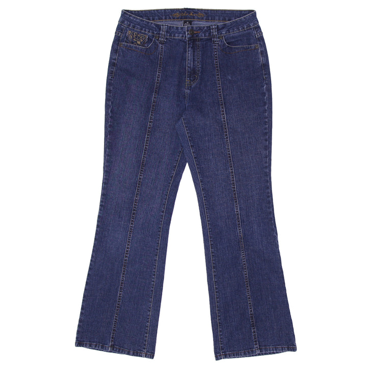 Y2K Ladies Embroidered Pocket Jeans