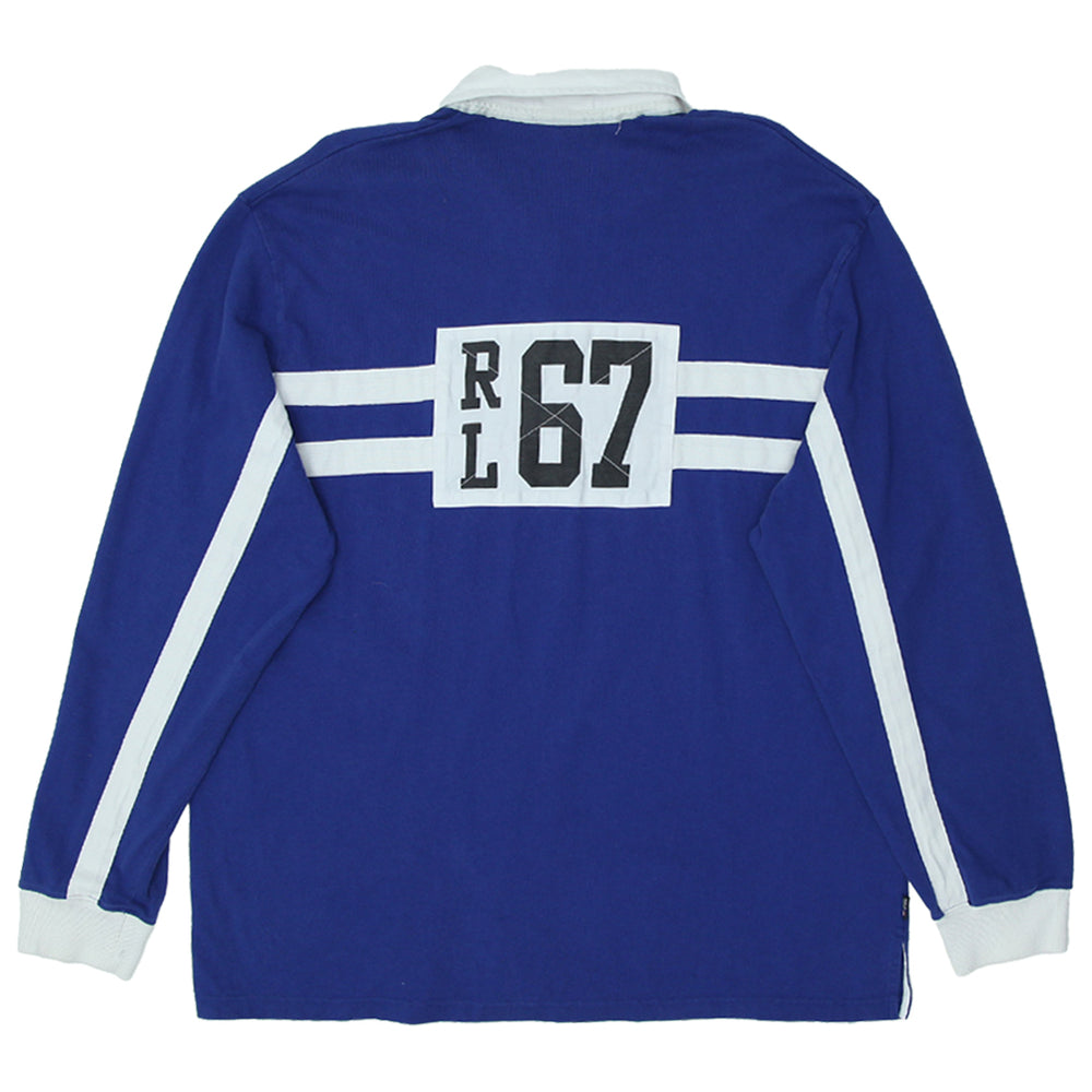 Vintage Ralph Lauren Polo Sport Embroidered Rugby Shirt RL 67 Size XL - Fashion Rerun Vintage Migration_T-Shirt