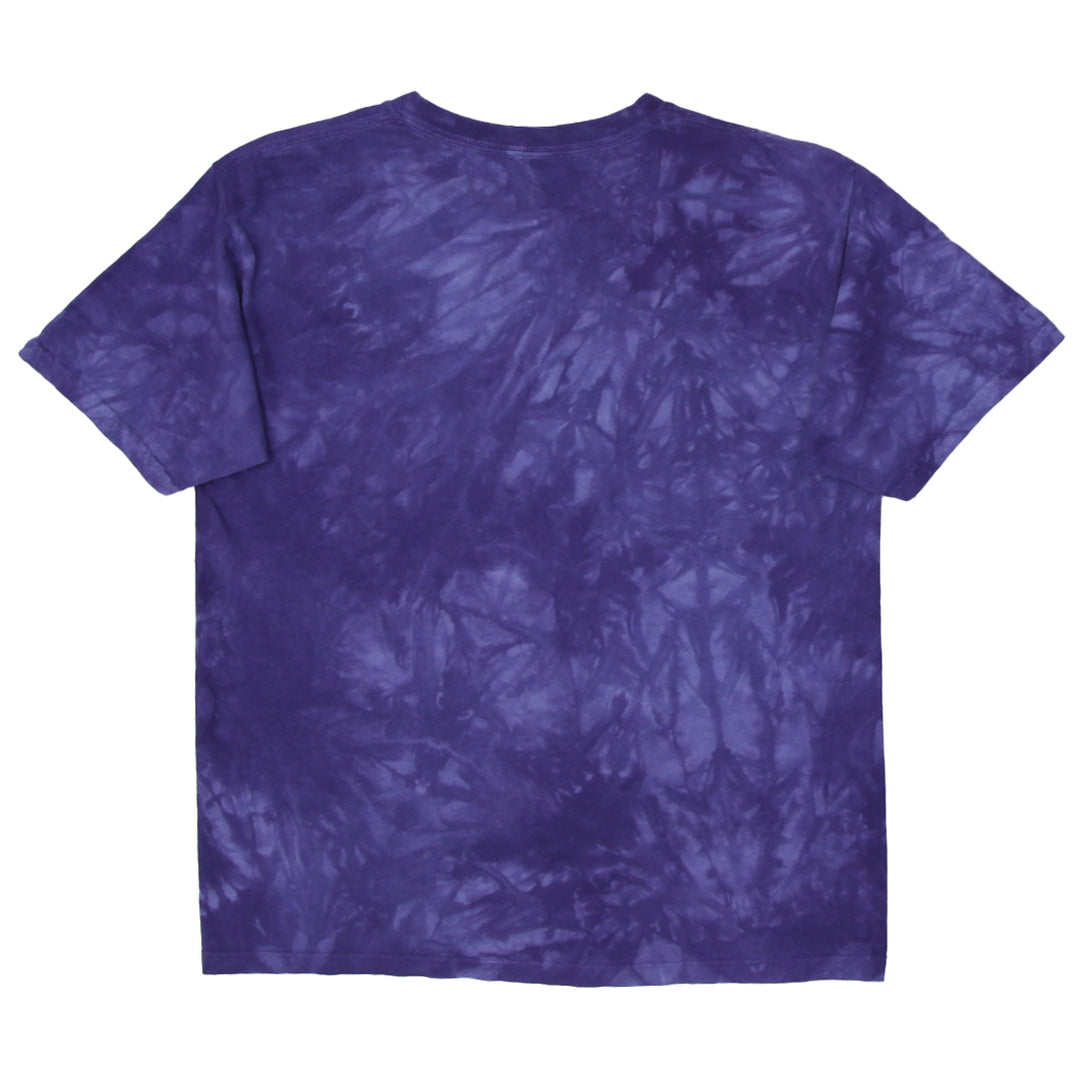Mens The Mountain Night Owl Tie Dye T-Shirt
