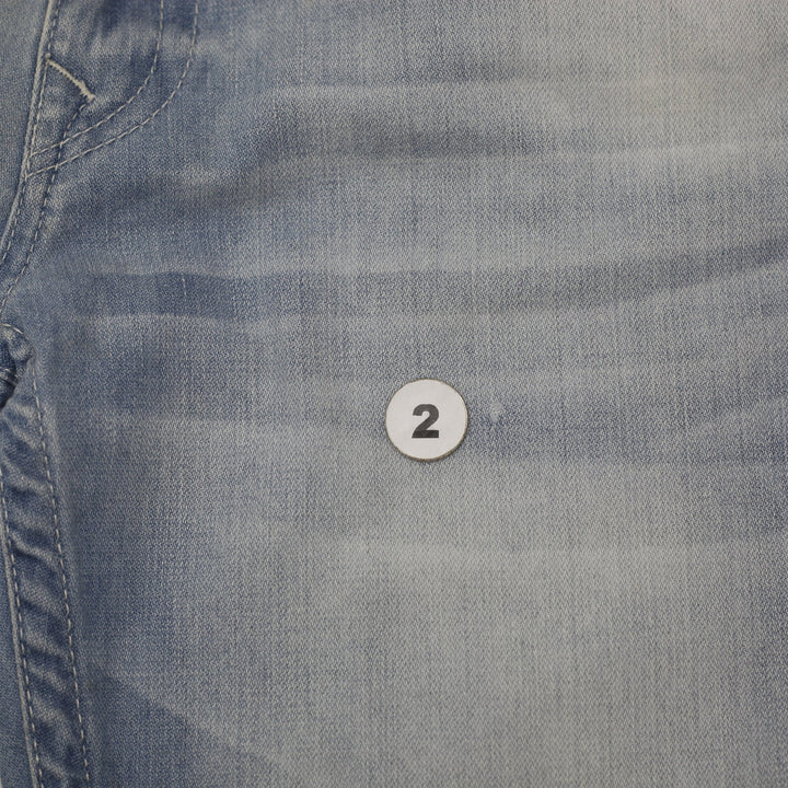 Y2K Mens True Religion Section Straight Jeans Size 36