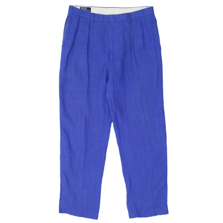 Vintage Polo by Ralph Lauren Linen Pants Made In USA - Fashion Rerun Vintage Migration_Pants