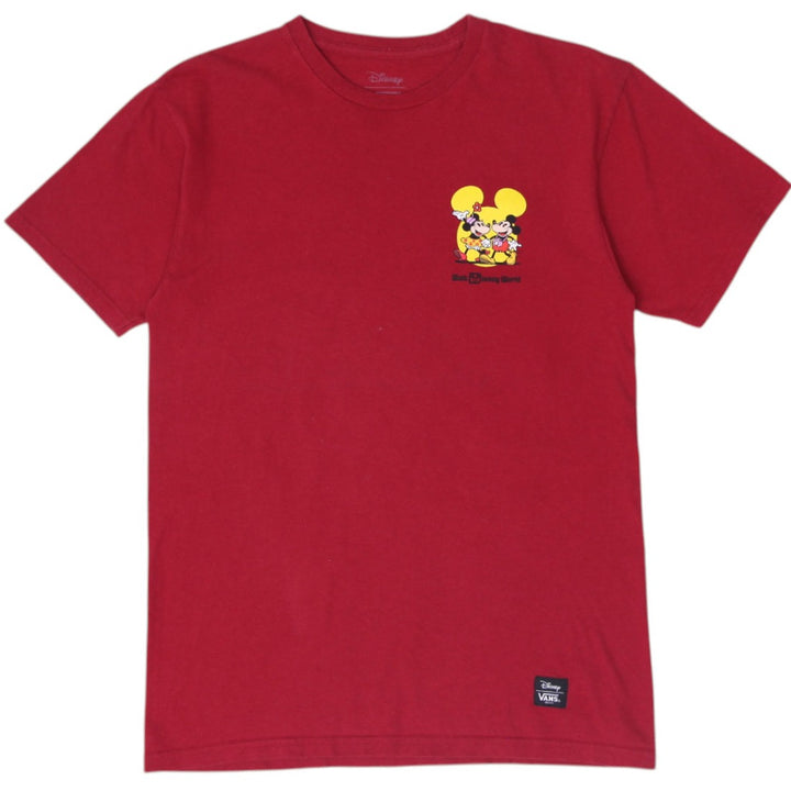 Mens Vans x Walt Disney World Mickey Mouse Graphic T-Shirt Size M