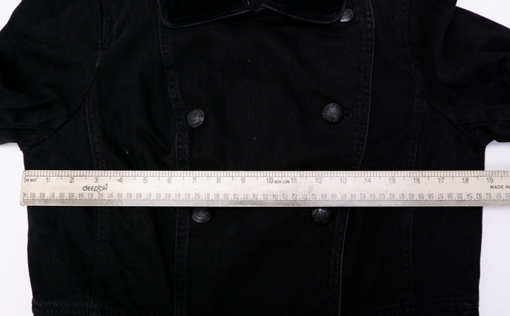 Ladies Lauren Jeans Co. Ralph Lauren Denim Double Breasted Coat