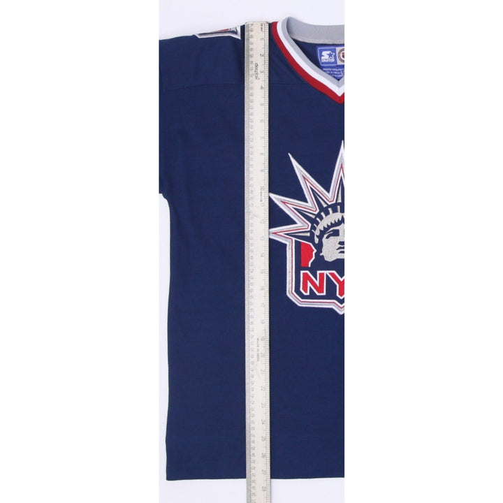 Vintage Youth Boys Starter New York Rangers Lady Liberty NHL Hockey Jersey | Migration_Jersey - View 7 | Fashion Rerun