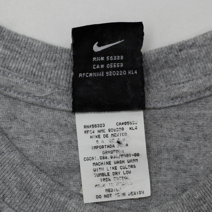 Vintage Nike Team Gray Field Hockey T-Shirt Medium