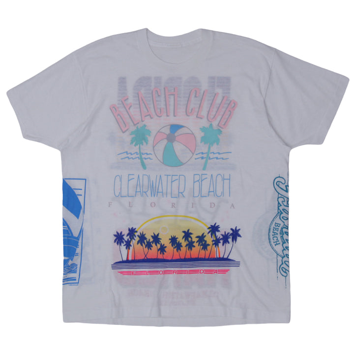 Vintage Clearwater Beach Florida T-Shirt Single Stitch XL