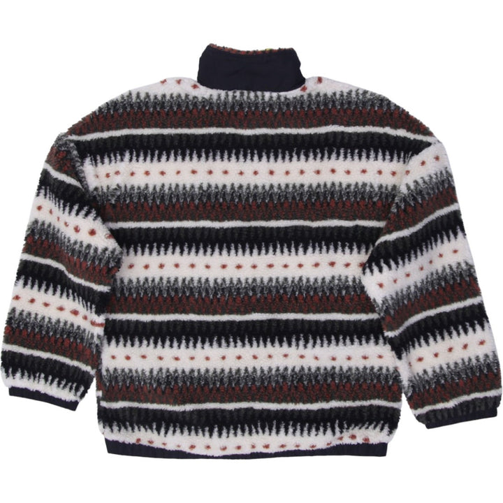 Mens Obey Fleece Quarter Zip Pullover