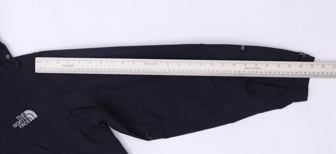 Mens The North Face Jacket Black Hooded Waterproof Windbreaker M