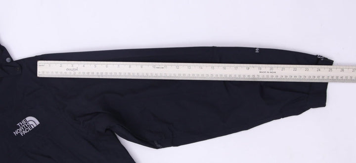 Mens The North Face Jacket Black Hooded Waterproof Windbreaker M