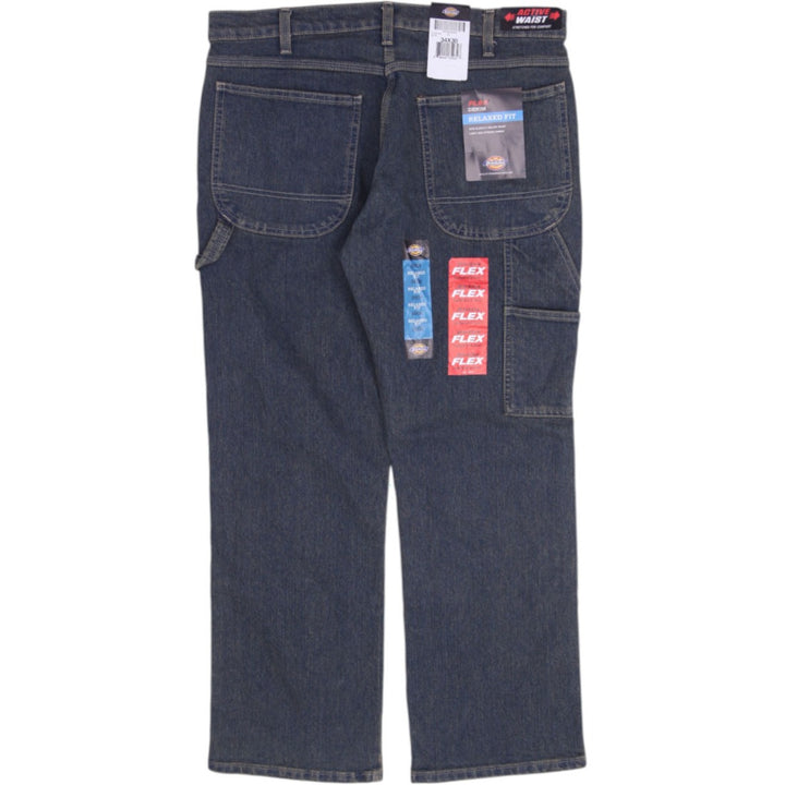 Mens Dickies FLEX Relaxed Fit Carpenter Jeans Size 34x30