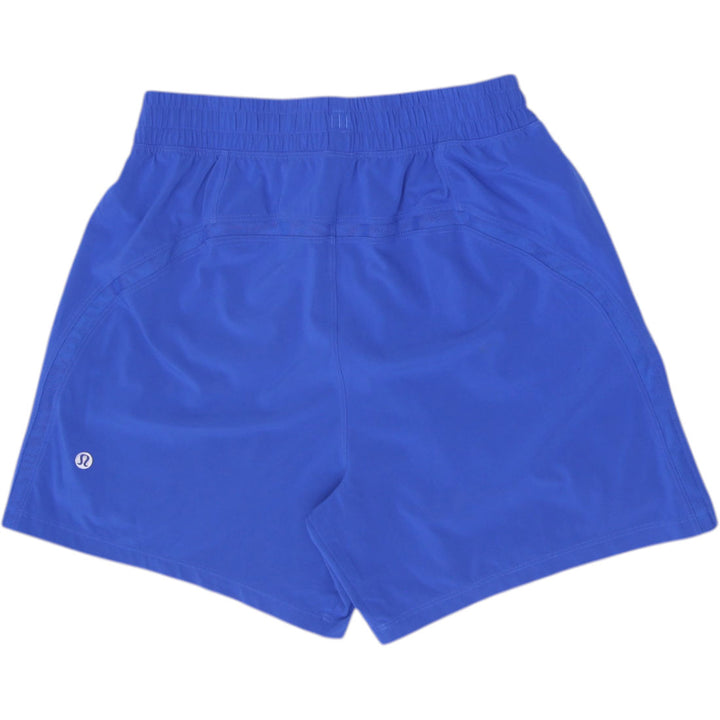 Mens Lululemon Pace Breaker Athletic Workout Shorts Cobalt Cerulean Blue Size XS