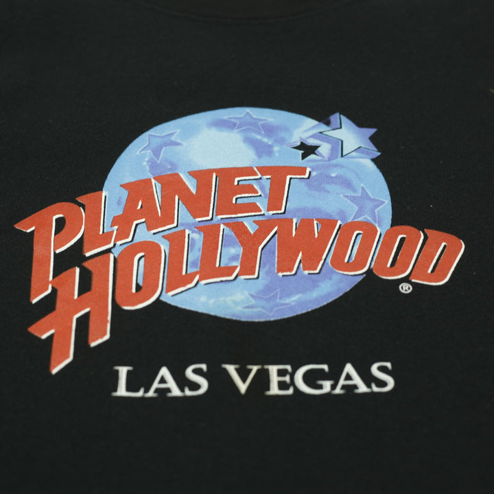 Vintage Mens Planet Hollywood Graphic Las Vegas Sweatshirt Size XL