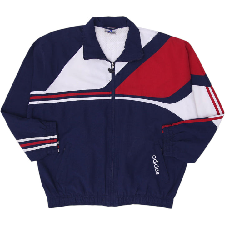 Vintage Adidas White Athletic Full Zip Track Jacket Size XXL